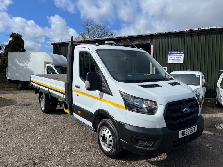 2022 Ford Transit 2.0 EcoBlue 130ps lwb 14 Dropside twin rear wheels CHASSIS CAB Diesel Manual