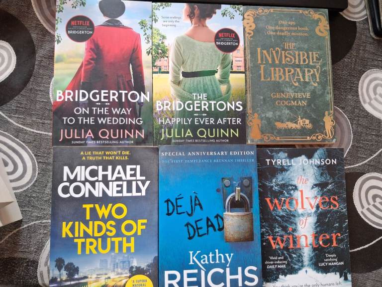 Adult fiction books- car boot?