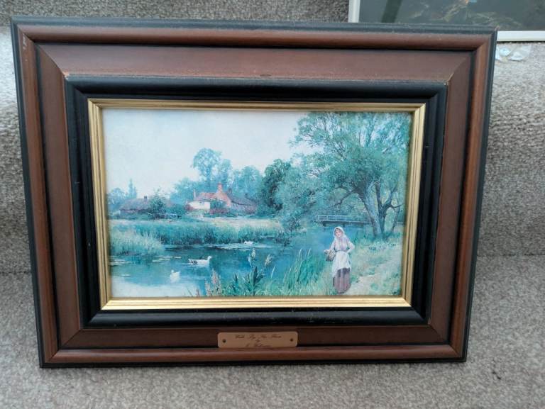 Walk By The River painting by Ernest Walbourn