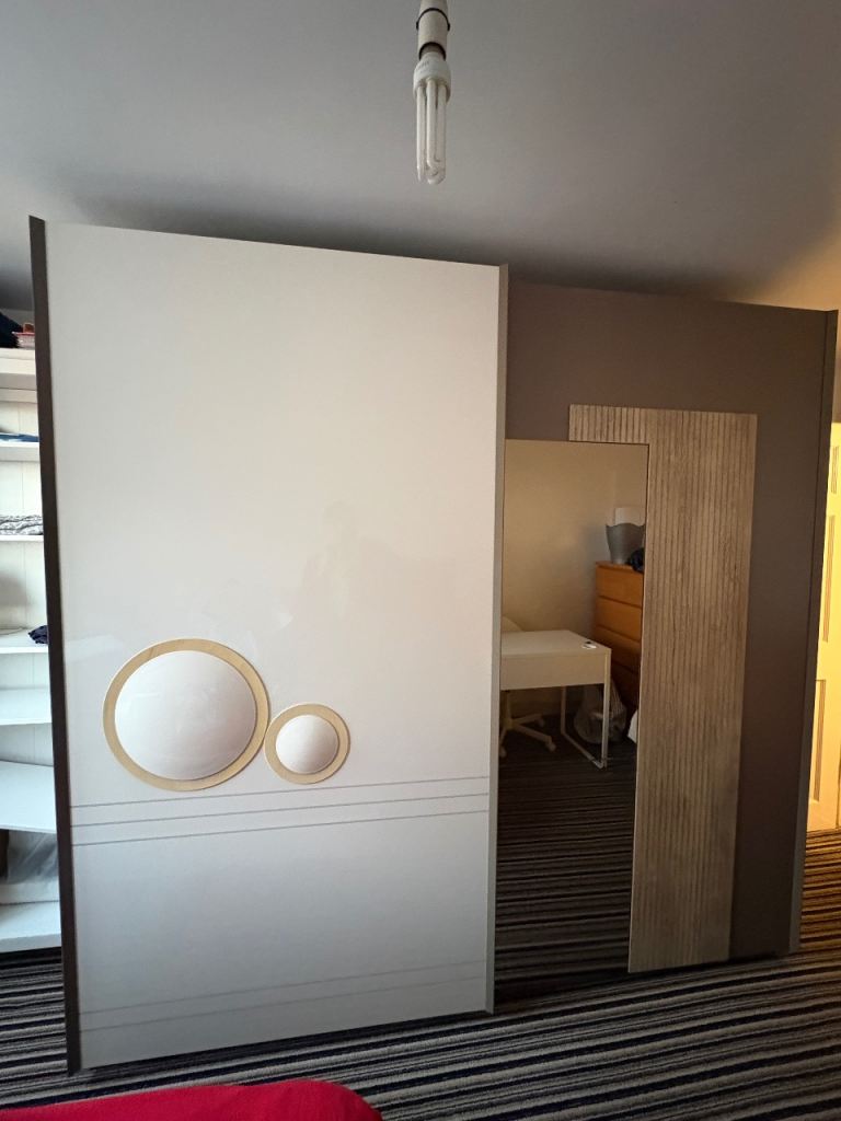 Large Sliding Door Wardrobe – Excellent Condition, £450.00 for Sale
