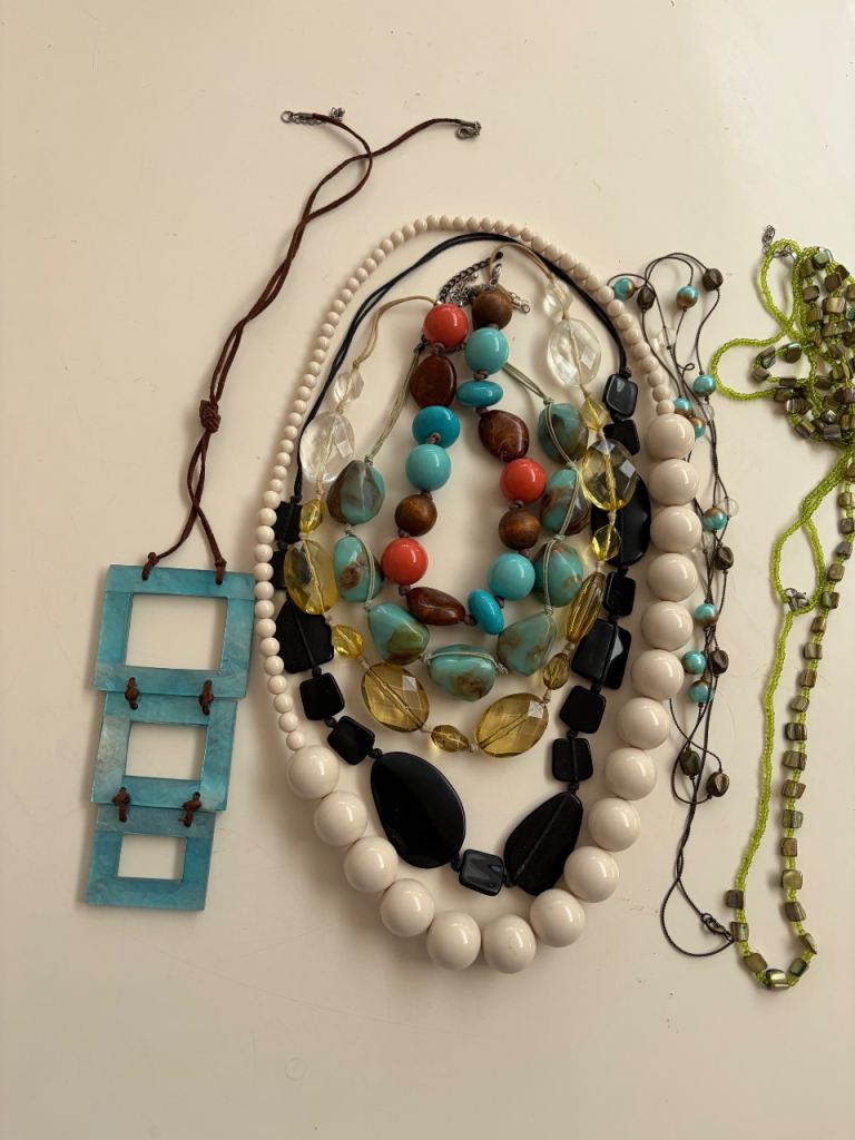 Boho statement necklace bundle 8 pieces.