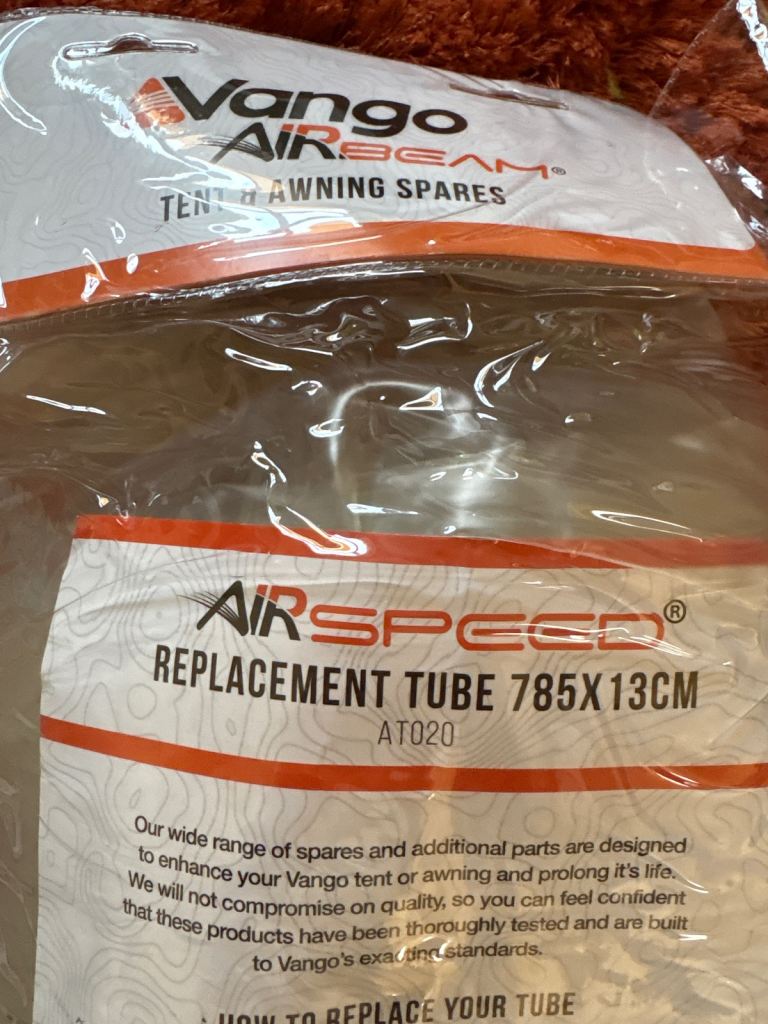 Vango airspeed AT020 replacement tube  785x13cm