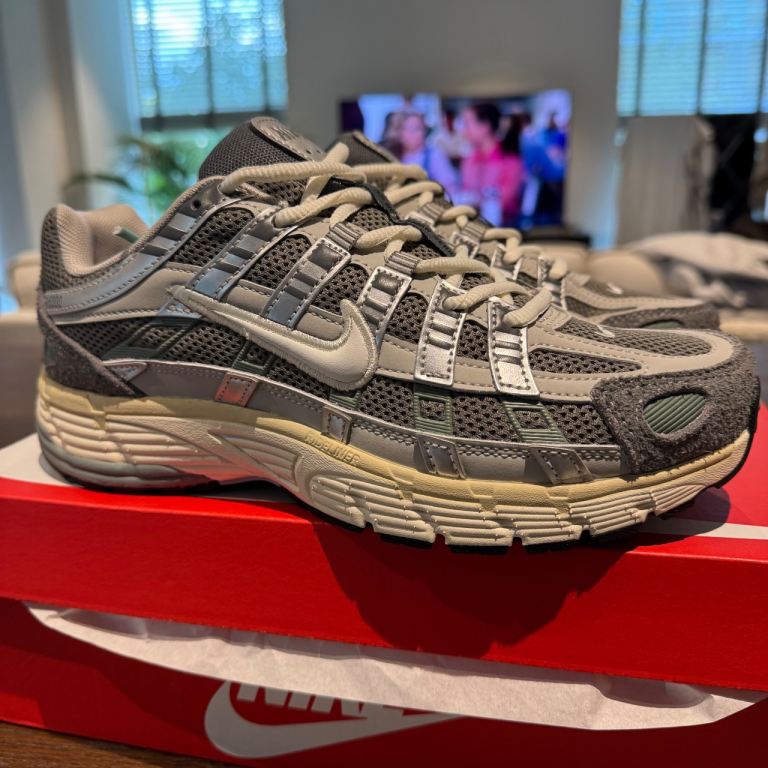 Nike P-6000 Pewter UK6.5 Trainers p6000