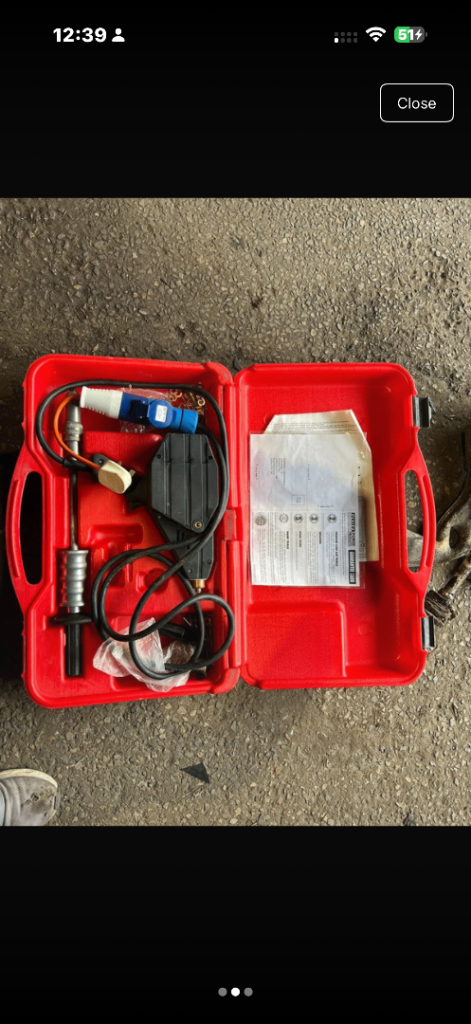 Red Tool Kit with Various Tools