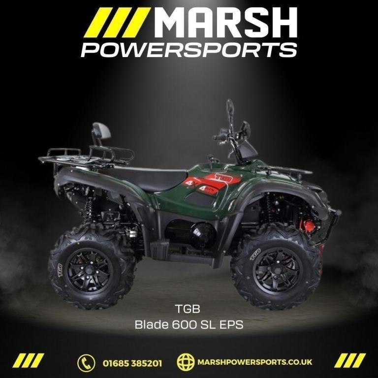 TGB Blade 600 SL Road Legal Quad - TGB Dealer - 5 Years Warranty! 500 OFF!