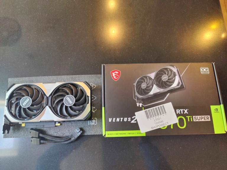 RTX 4070 listing on gumtree