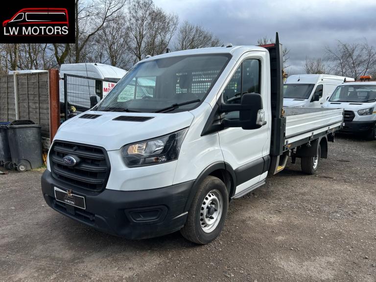 FORD TRANSIT 2.0 ECOBLUE 130BHP L4H1 LWB 14FT ALLOY DROPSIDER 2022 22 REG