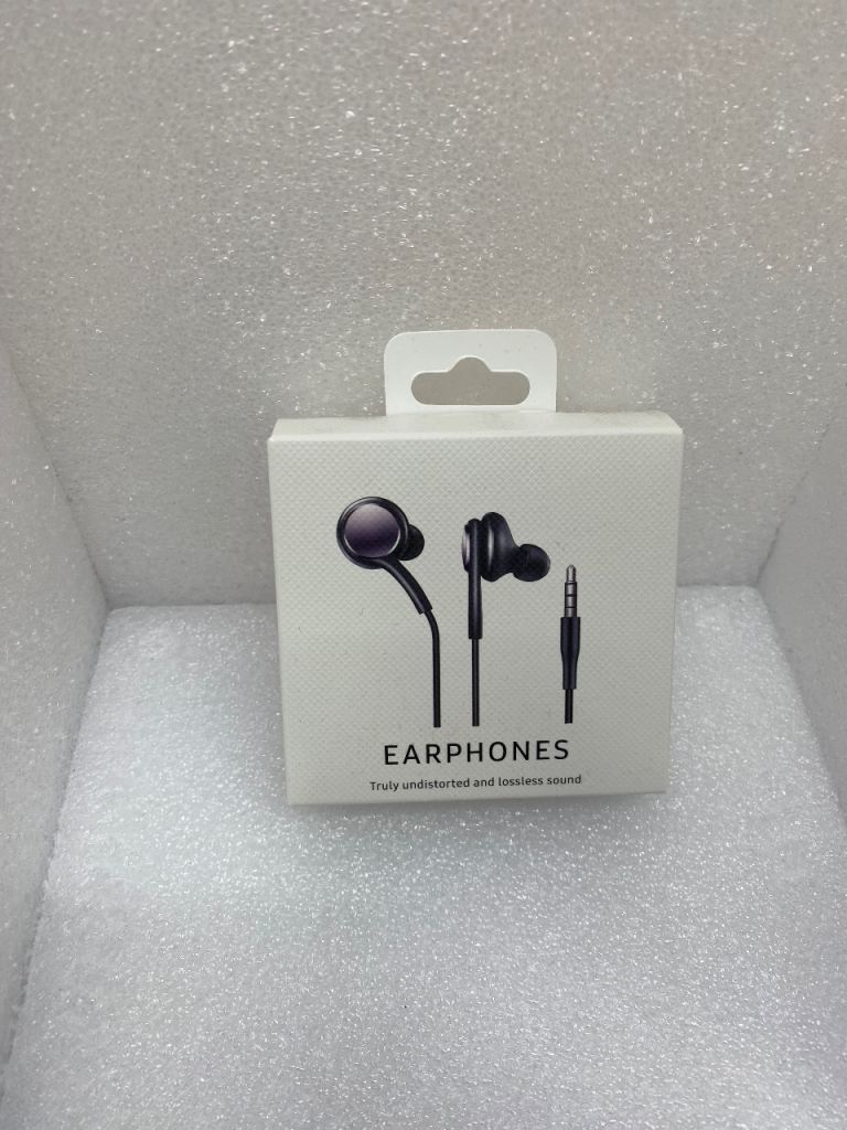 New In-Ear Earphones – Black, Unused in Box
