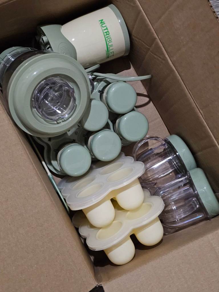 Nutribullet baby food blender.