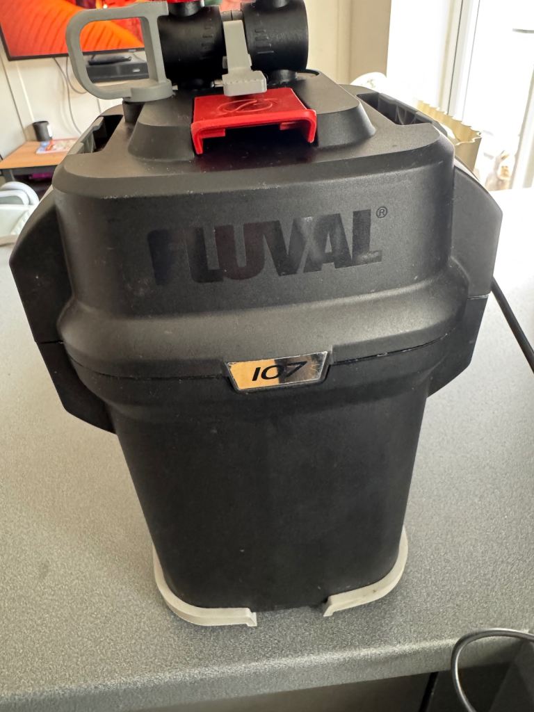 Fluval 107 External Filter for Aquariums - Good Condition