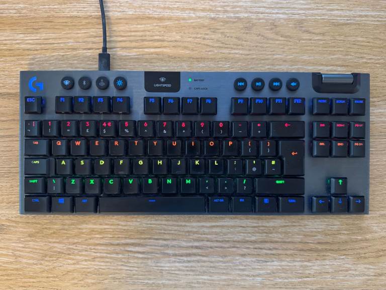 Logitech G915 TKL Low Profile Wireless Gaming Keyboard (QWERTY UK Layout)