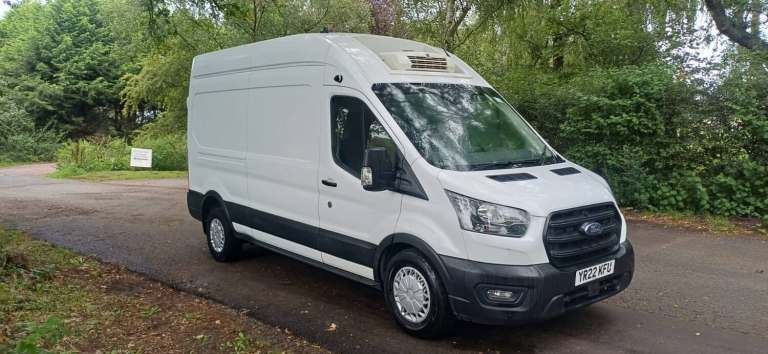 2022 Ford Transit 350 fridge van l3 h3 137k a/c new wetbelt ideal camper conversion  PANEL VAN Di...