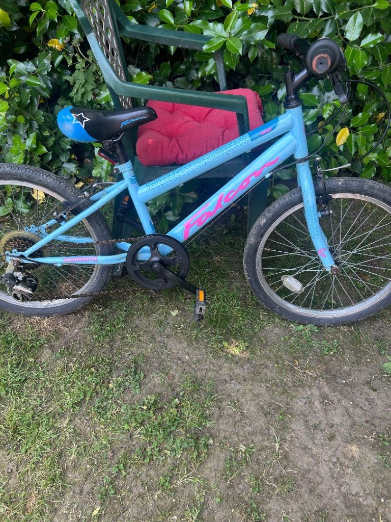 20 inch wheels Falcon girls mountain bike 