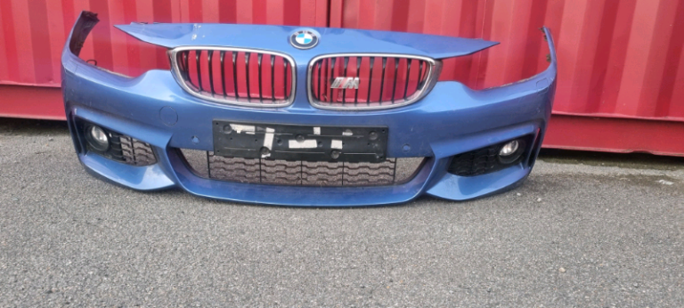 BMW 4 SERIES - F32/ F33/ F36 - FRONT BUMPER - MSPORT - COMPLETE