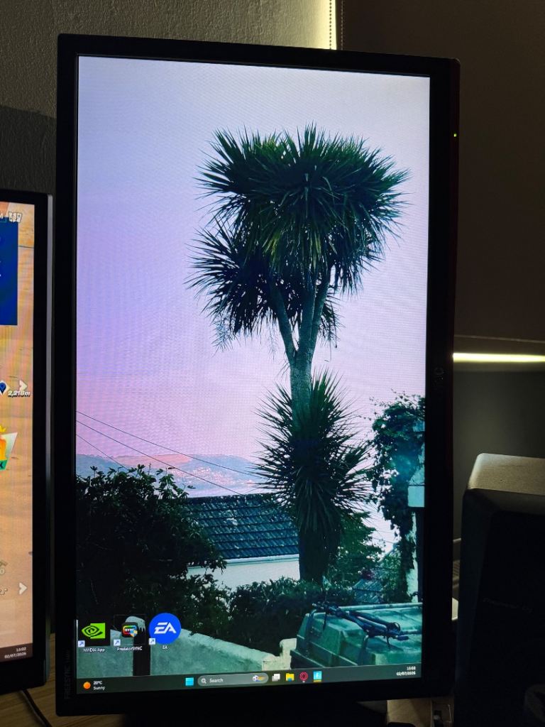 AOC Gaming Monitor - Good Condition, Vertical Display