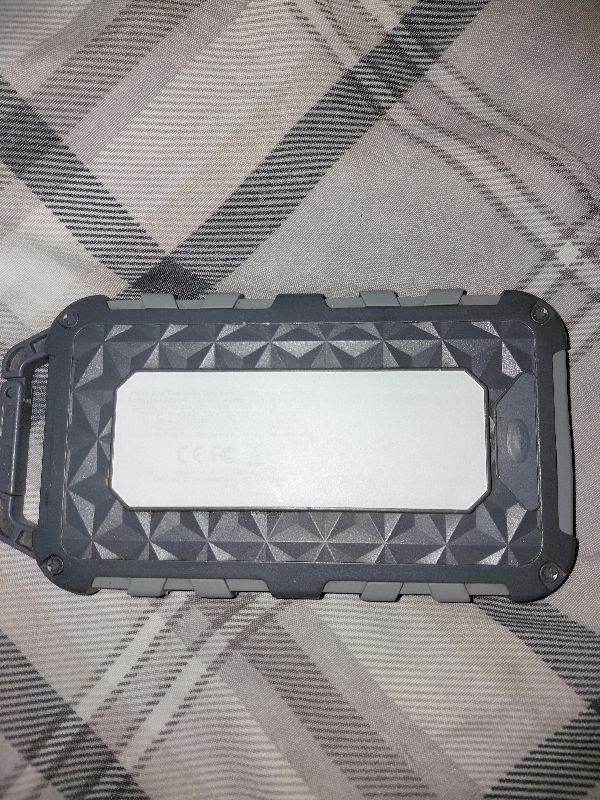 Portable Solar Power Bank 10,000mah with USB Ports – Good Condition