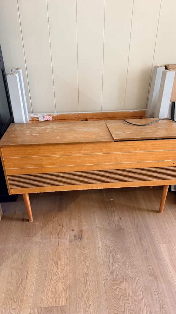 Bush BG8102 Stereophonic Radiogram & Record Player with Manuals