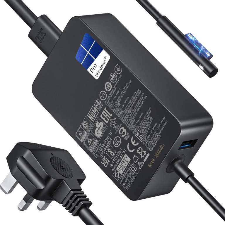 65W Power Adapter for Microsoft Surface Pro / Studio / Go / Laptop / Laptop Go, New/Boxed/Sealed
