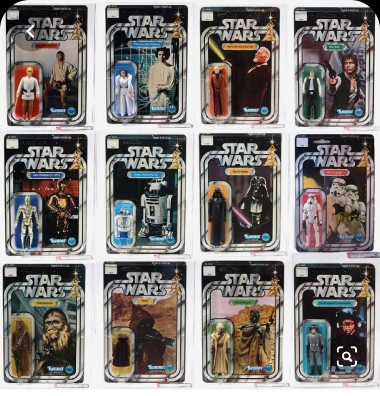 W2B Vintage Star War, action men, turtles, he man, transformers, Gi joe toys