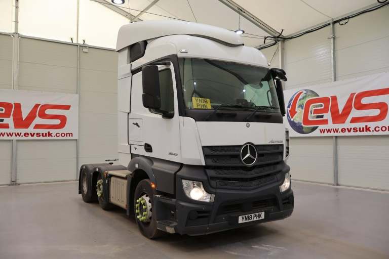 2018 (18 PLATE) Mercedes Benz Actros 2543 6x2 Euro 6 Tractor Units