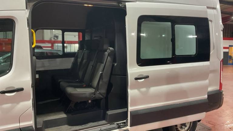 2016 16 FORD TRANSIT 2.2 TDCI 350 7 SEAT CREW VAN NO VAT L3 H2 EURO 5 (125 PS) D