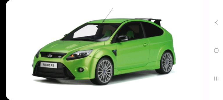 1:18 OTTO MODELS Ford Focus RS MK2 ottomobile model number OT381