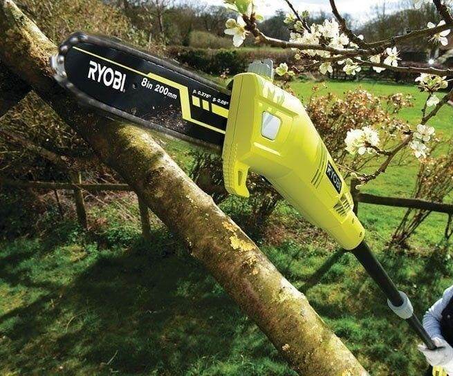 Brand new Ryobi electric pole pruner