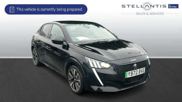 2022 Peugeot 208 50kWh GT Hatchback 5dr Electric Auto (7kW Charger) (136 ps) Hatchback Electric A...