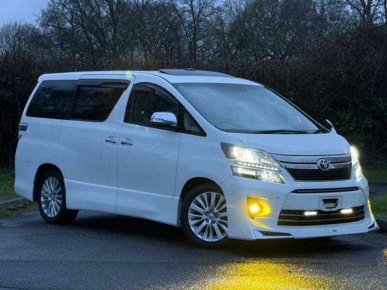 TOYOTA VELLFIRE 2.4 PETROL AUTO 7 SEATS FULL LEATHER DOUBLE SUNROOF MODELLISTA