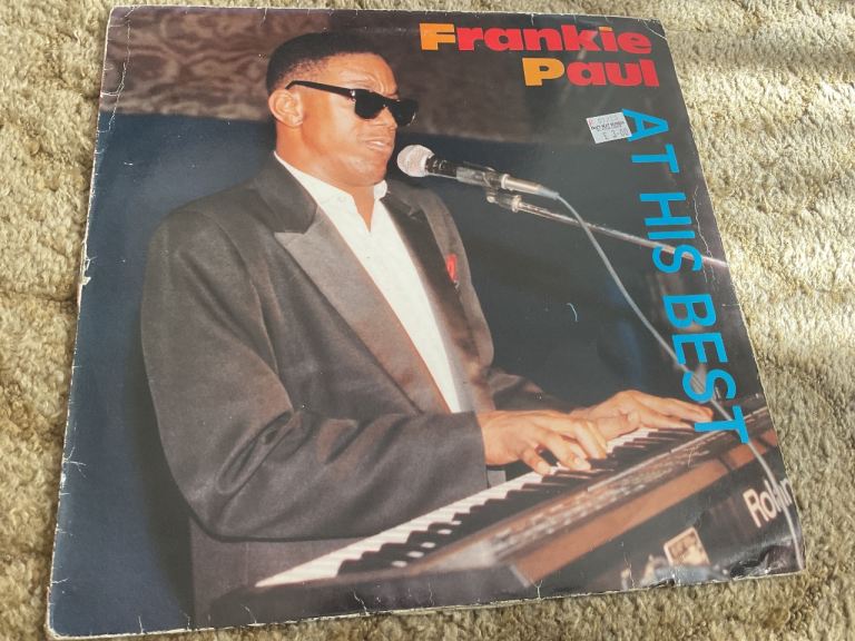 FRANKIE PAUL - AT HIS BEST LP REGGAE DANCEHALL