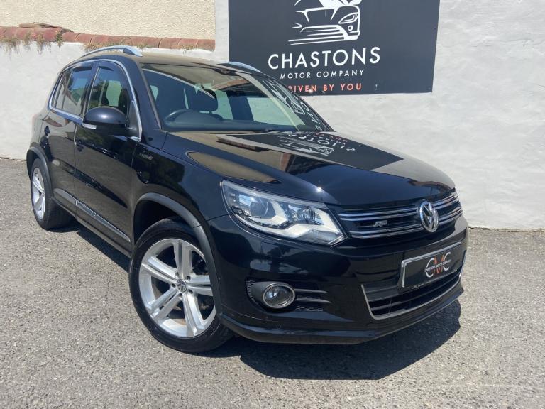 VOLKSWAGEN TIGUAN 2.0 TDI BlueMotion Tech R-Line Black Manual Diesel 2013
