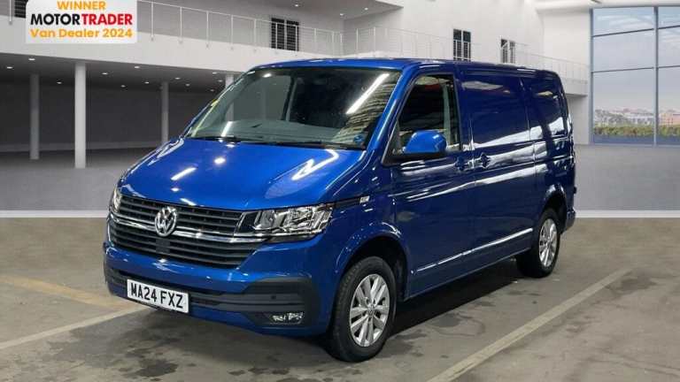 2024 Volkswagen Transporter AUTO SWB L1H1 Low Roof Highline T28 Air Con Alloys Sensors EURO 6 Pan...