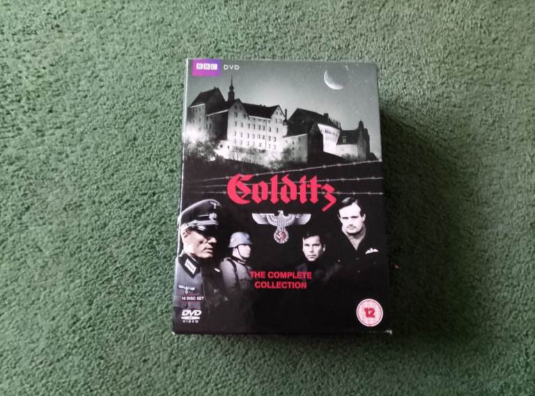 Complete Colditz BBC Series - Like New - with Companion Notes Booklet and Mini Character Postcards
