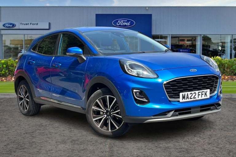 2022 Ford Puma 1.0 EcoBoost Hybrid mHEV Titanium 5dr DCT HATCHBACK PETROL Automatic