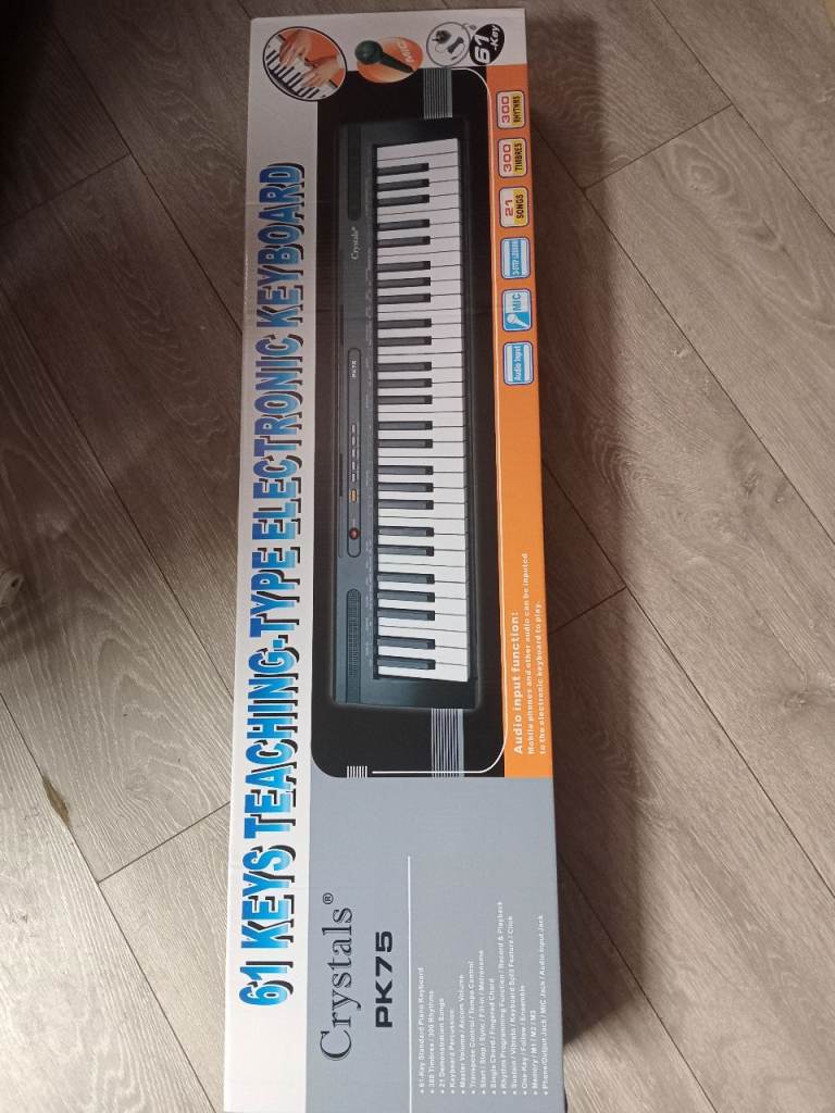 image for Brand new crystals 61 keys teaching type electronic keyboard 