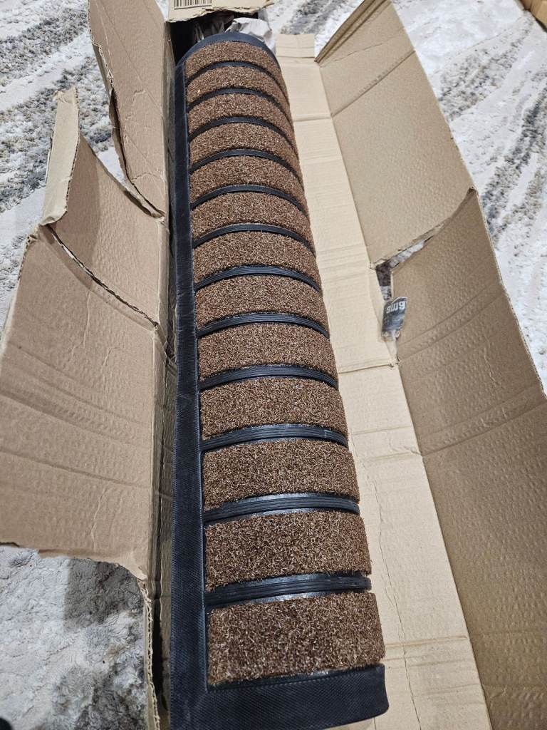 Large Rubber door Mat 120x80 cm NEW