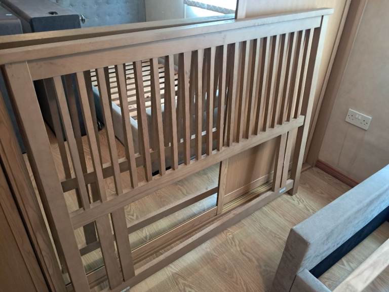 Wooden headboard
