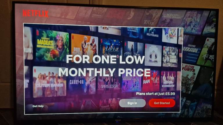 50 inch tv open to offers 