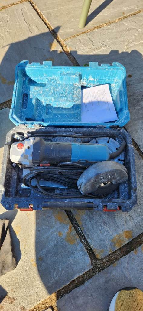 Angle Grinder in Case – Good Condition