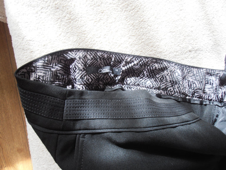 Ladies Black trousers, Bon-Marche , size 14 uk.