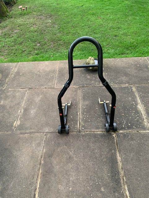 Motor bike stand