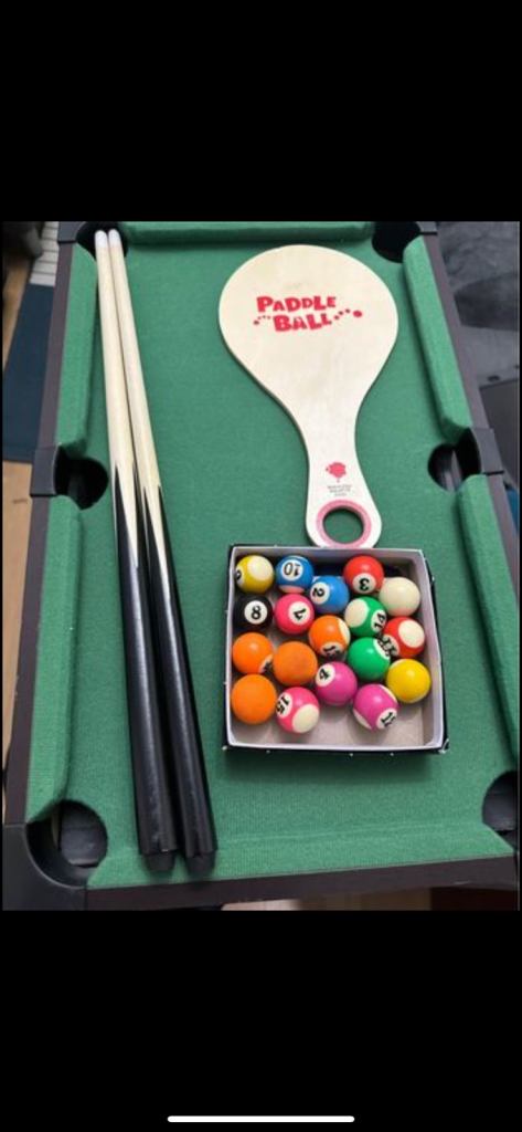 Wicked Gizmos Table Top Pool Table-Kids