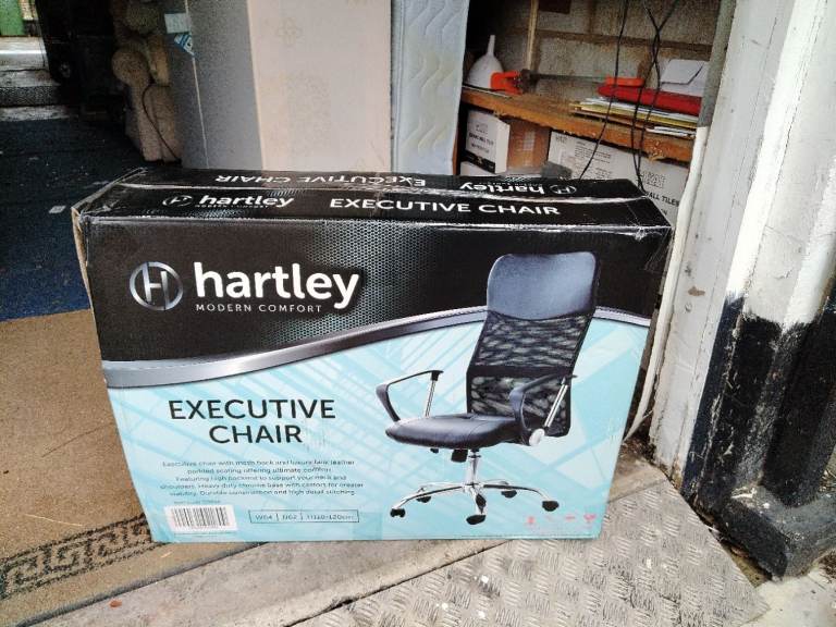 Hartley Executive Chair W64 ,D62, H110-120CM