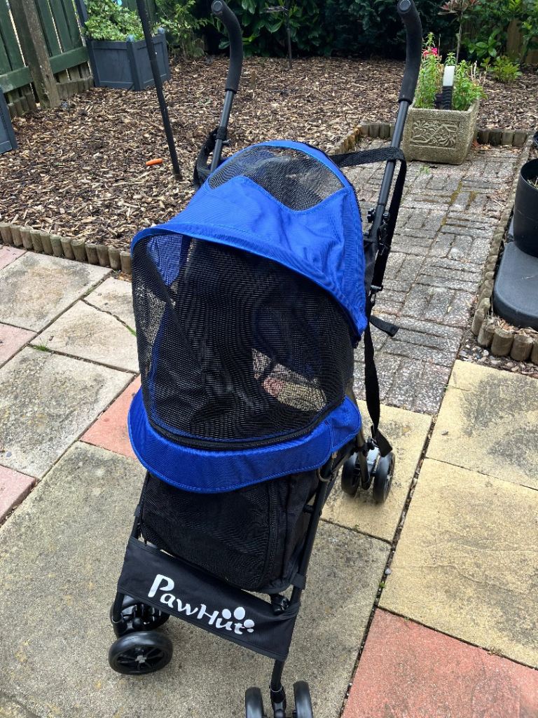 Paw hut Dog Pram fold up