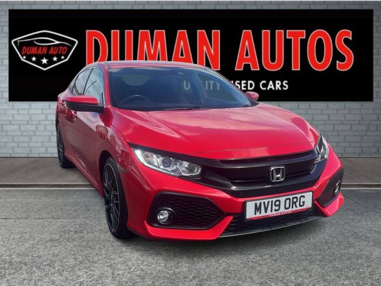 2019 Honda Civic 1.0 VTEC Turbo SR Hatchback 5dr Petrol CVT Euro 6 (s/s) (126 ps) Hatchback Petro...