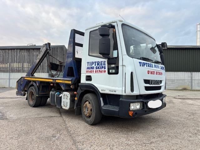 2010 Iveco 75E16 Webb Mini Skip