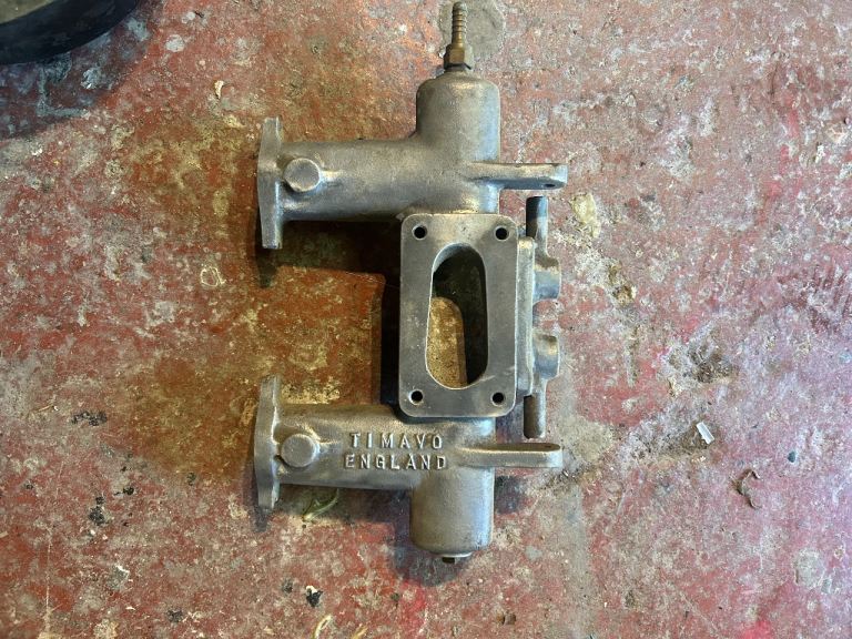 Classic mini Webber manifold
