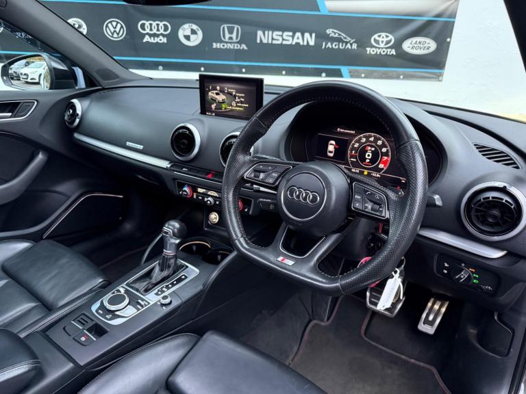 2018 Audi S3 2.0 TFSI Black Edition S Tronic quattro Euro 6 (s/s) 4dr SALOON Petrol Automatic