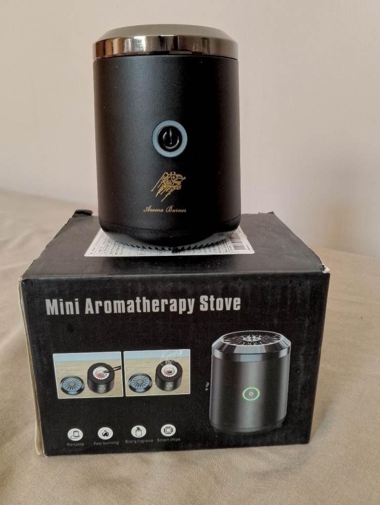 Electric Incense Burner Bakhoor Rechargeable USB Diffuser