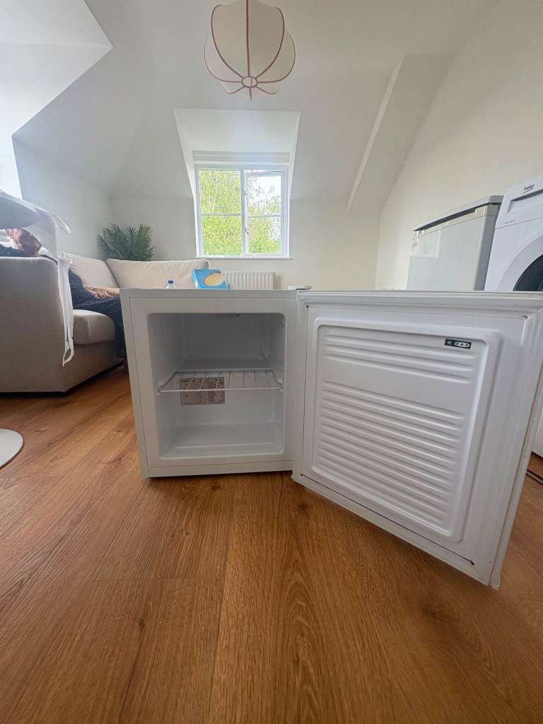 Compact White Undercounter Freezer - Good Condition